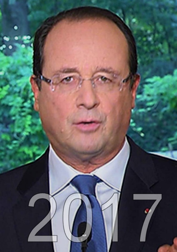 Francois Hollande candidat aux lections prsidentielles de 2017